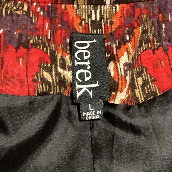 Berek linen appliqué jacket L - Picture 9 of 12